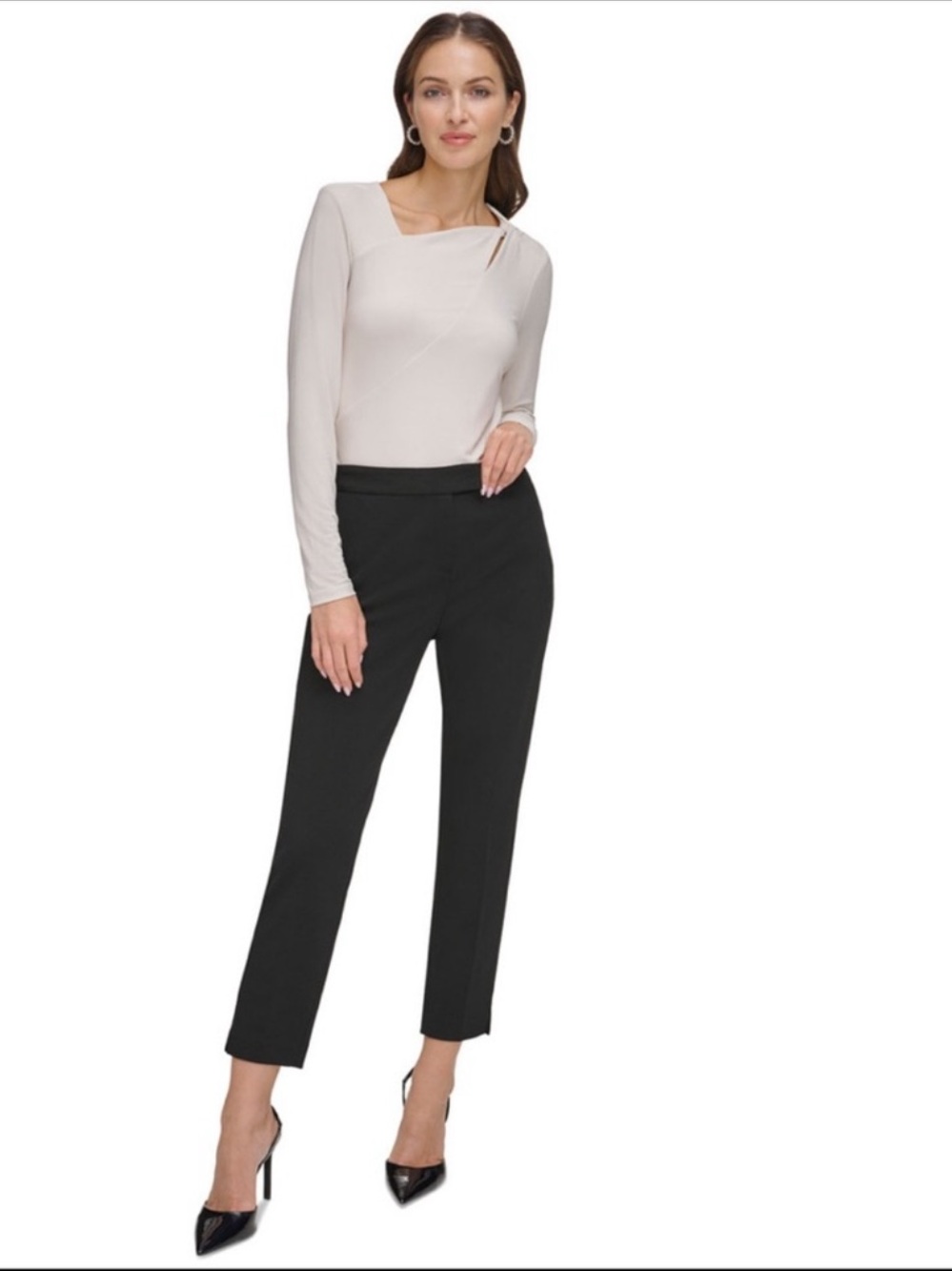 NWOT DKNY Essential Slim Leg Ankle Pant